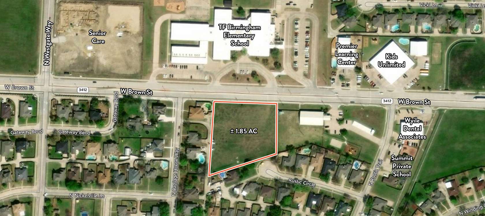 1.85 Acres of Land for Sale in Wylie, Texas