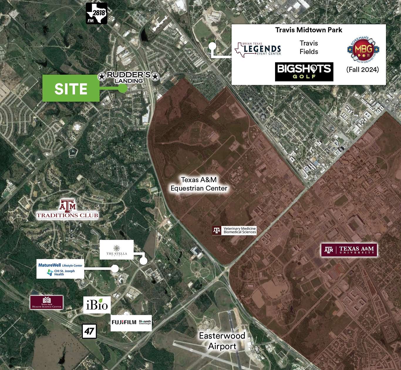 4 Acres of Commercial Land for Sale in Bryan, Texas