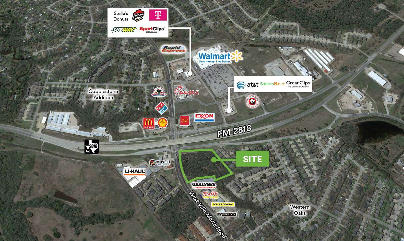 5.76 Acres of Mixed-Use Land for Sale in Bryan, Texas