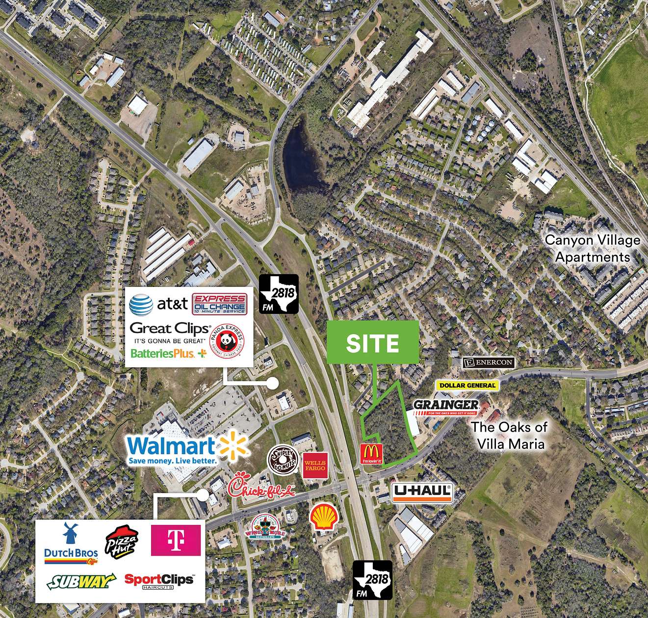4.6 Acres of Land for Sale in Bryan, Texas