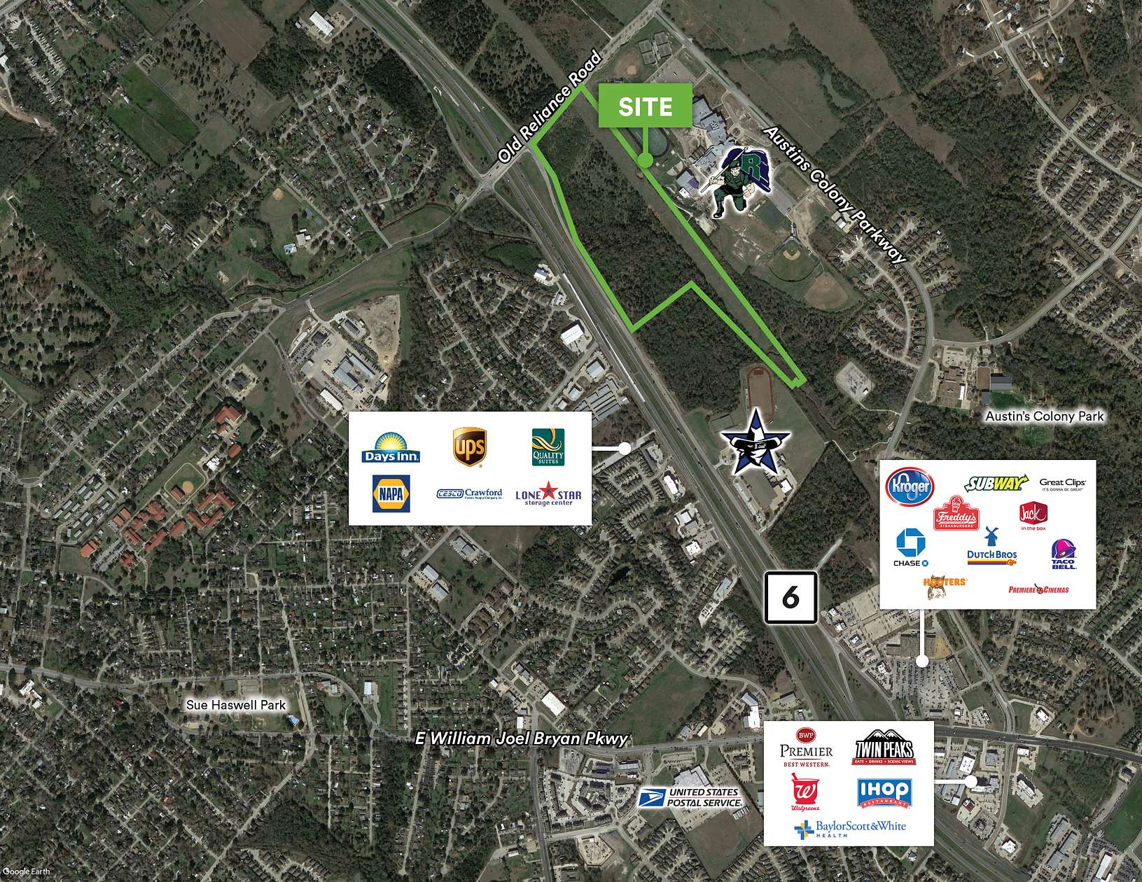 54.07 Acres of Mixed-Use Land for Sale in Bryan, Texas