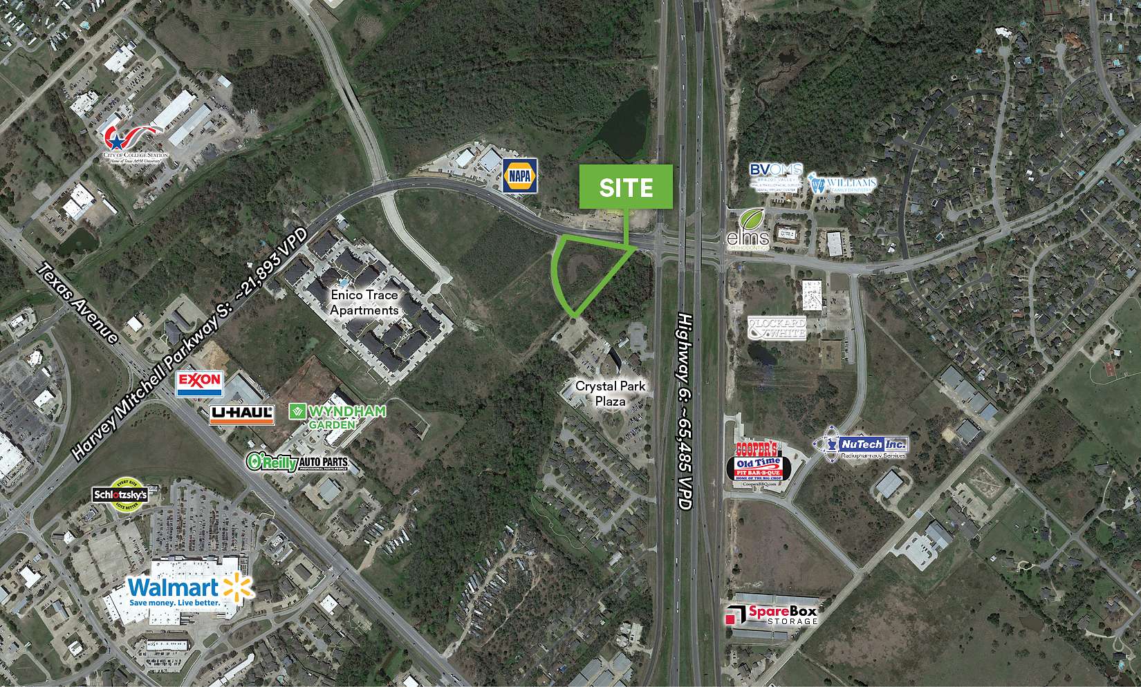 3.79 Acres of Mixed-Use Land for Sale in College Station, Texas