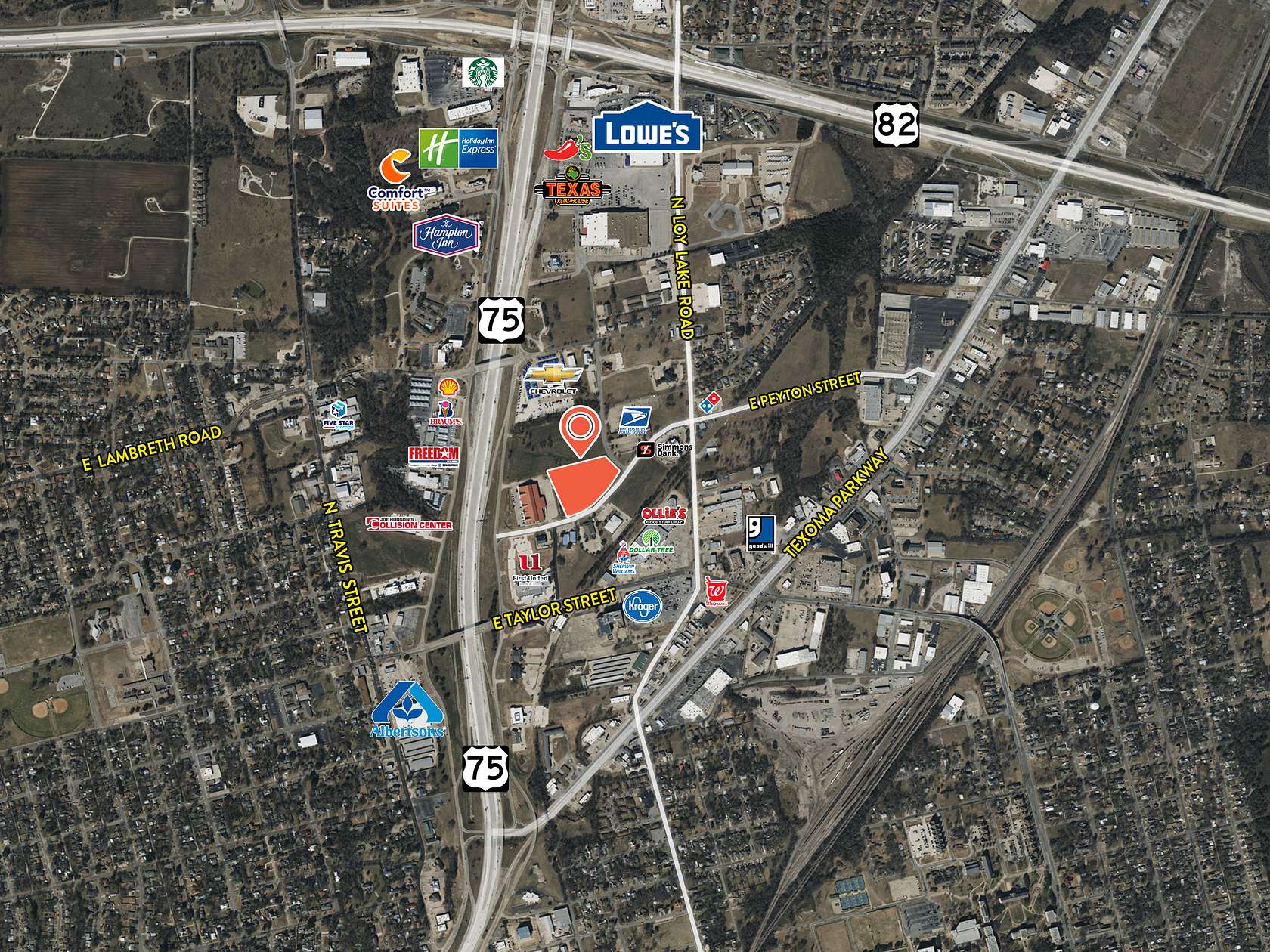 4.7 Acres of Land for Sale in Sherman, Texas