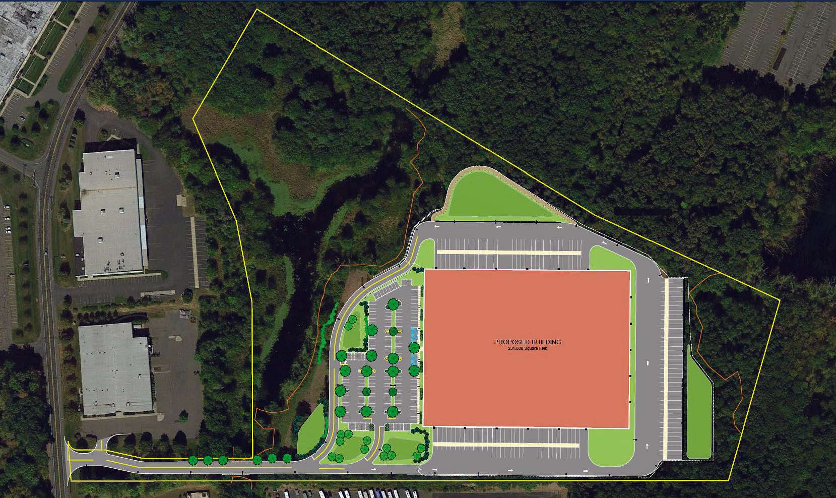 28.4 Acres of Land for Lease in Windsor, Connecticut