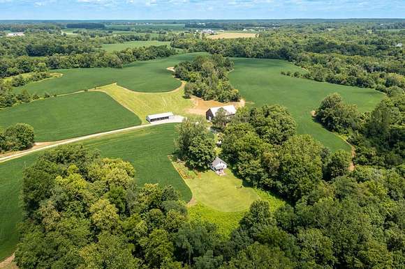 108.65 Acres of Land with Home for Sale in Lewis Township, Ohio