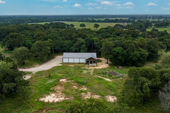 57.4 Acres of Agricultural Land with Home for Sale in Kemp, Texas