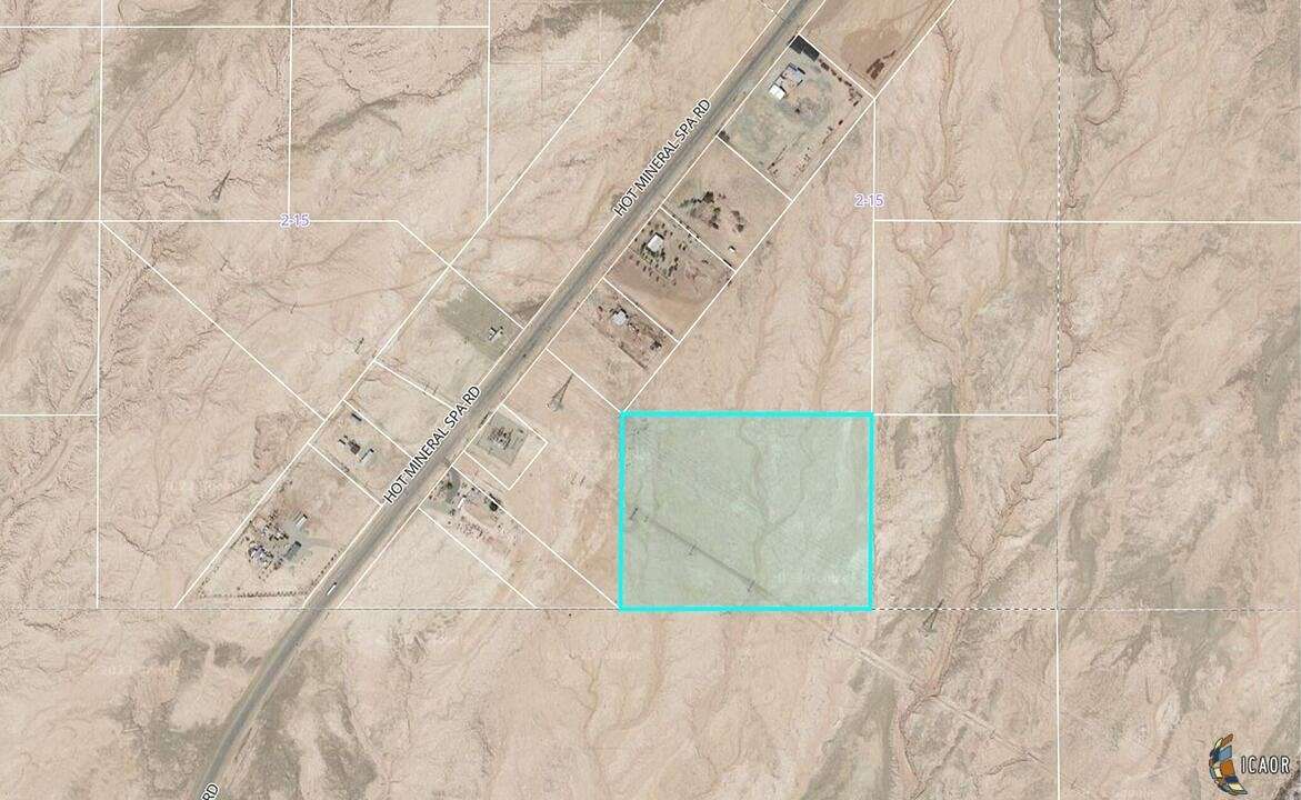 13.29 Acres of Recreational Land for Sale in Niland, California