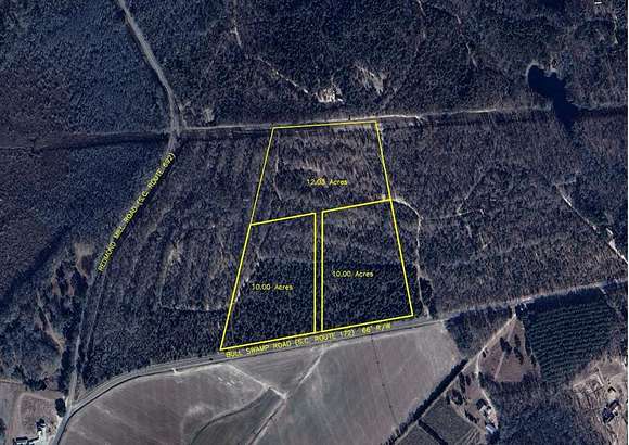 10 Acres of Agricultural Land for Sale in North, South Carolina