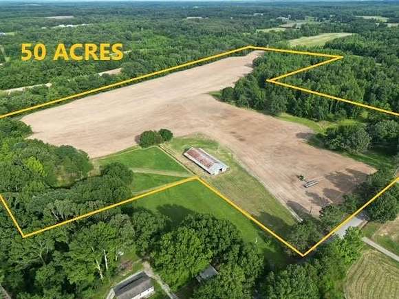 50 Acres of Agricultural Land for Sale in Moscow, Tennessee