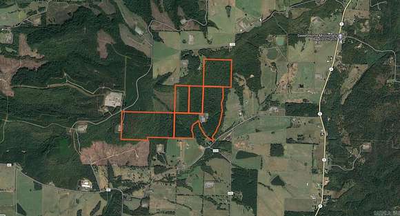 229.24 Acres of Recreational Land for Sale in Center Ridge, Arkansas