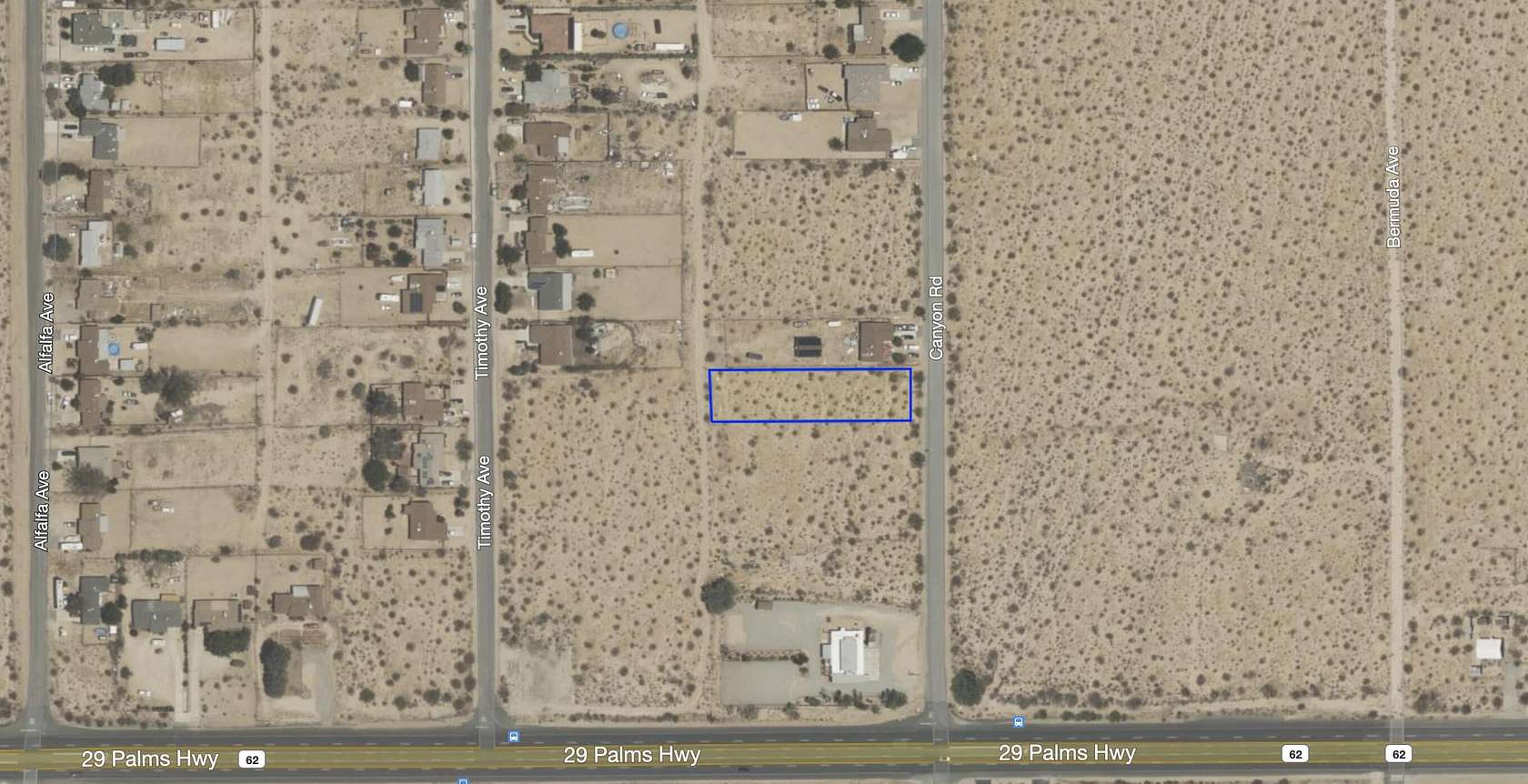 0.498 Acres of Residential Land for Sale in Twentynine Palms, California