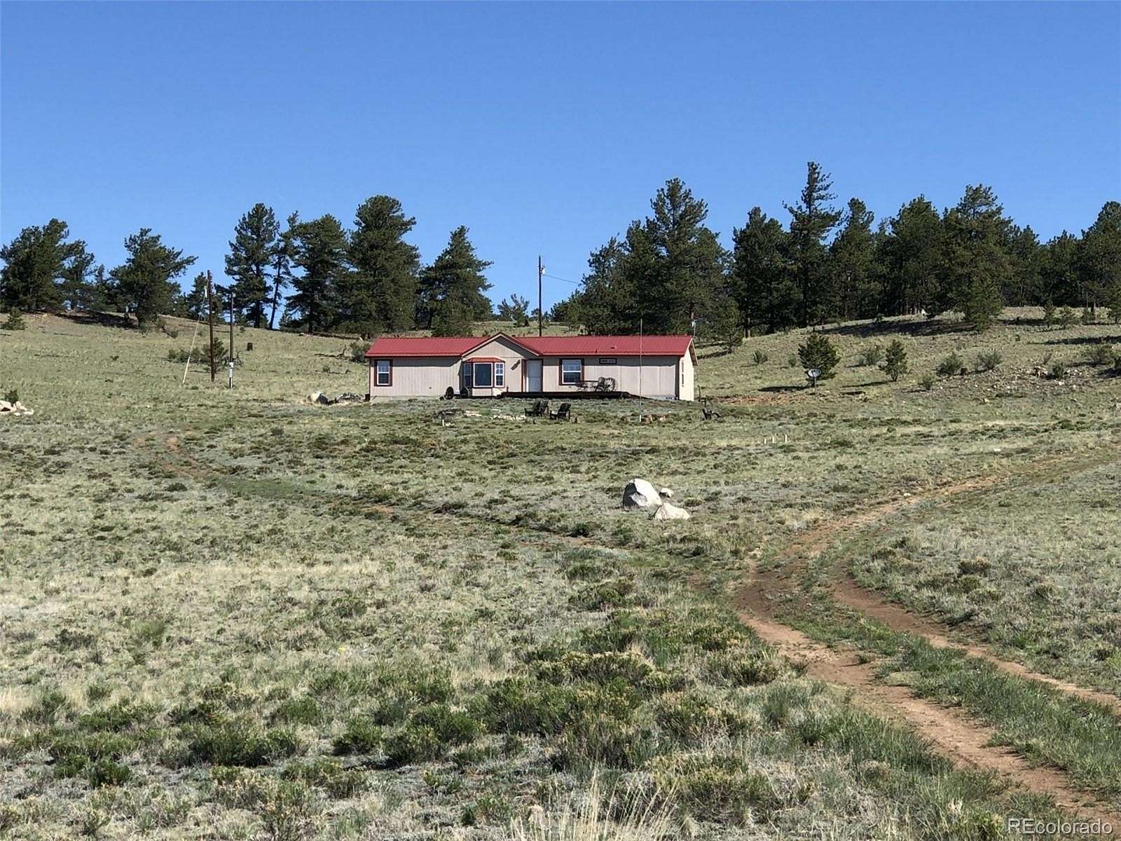 5 Acres of Residential Land with Home for Sale in Hartsel, Colorado