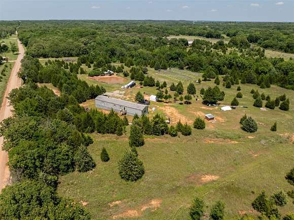 20 Acres of Land with Home for Sale in Paden, Oklahoma
