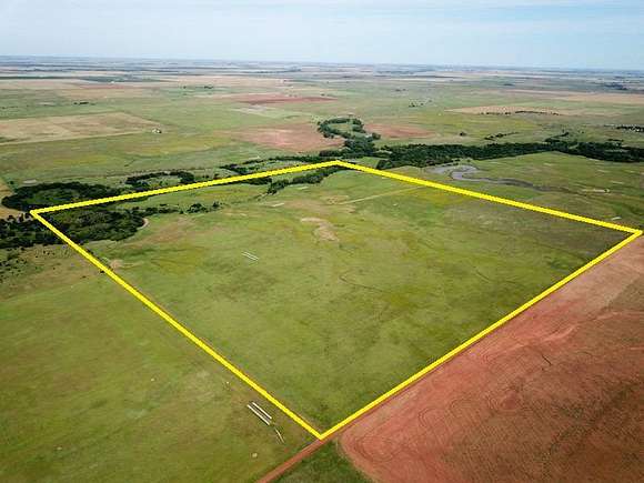 160 Acres of Recreational Land & Farm for Auction in Wakita, Oklahoma
