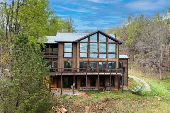 88 Acres of Land with Home for Sale in Ellijay, Georgia