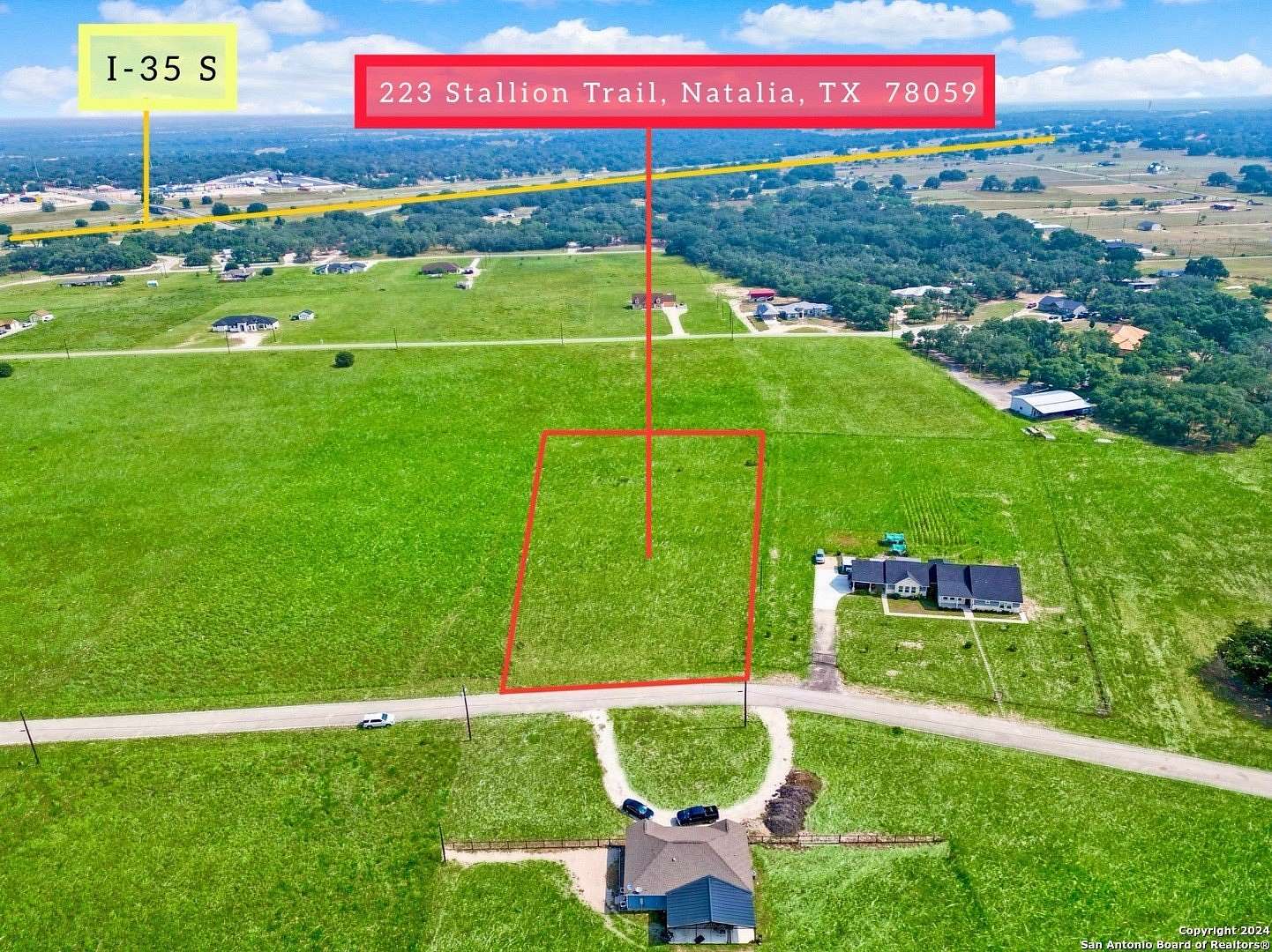 2 Acres of Residential Land for Sale in Natalia, Texas