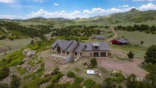 80.49 Acres of Agricultural Land with Home for Sale in Cañon City, Colorado