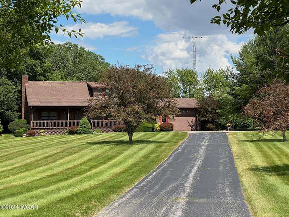 5 Acres of Residential Land with Home for Sale in Kenton, Ohio