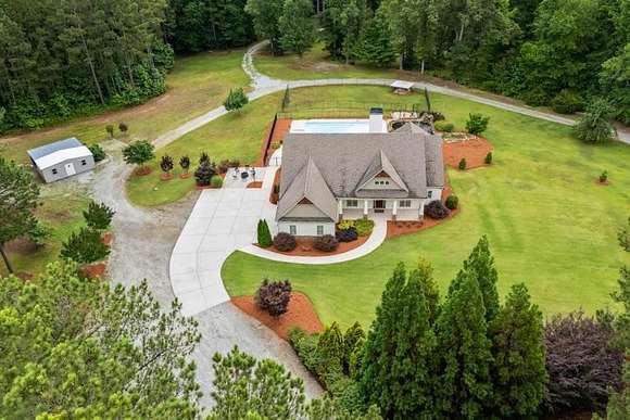 25.66 Acres of Agricultural Land with Home for Sale in Newnan, Georgia