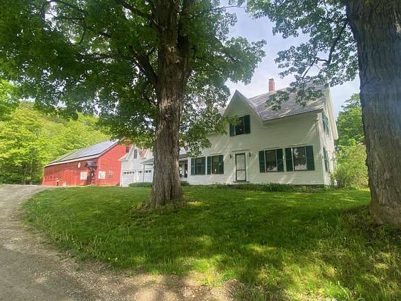 32.97 Acres of Agricultural Land with Home for Sale in Chester, Vermont