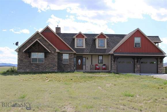 5.12 Acres of Residential Land with Home for Sale in Three Forks, Montana