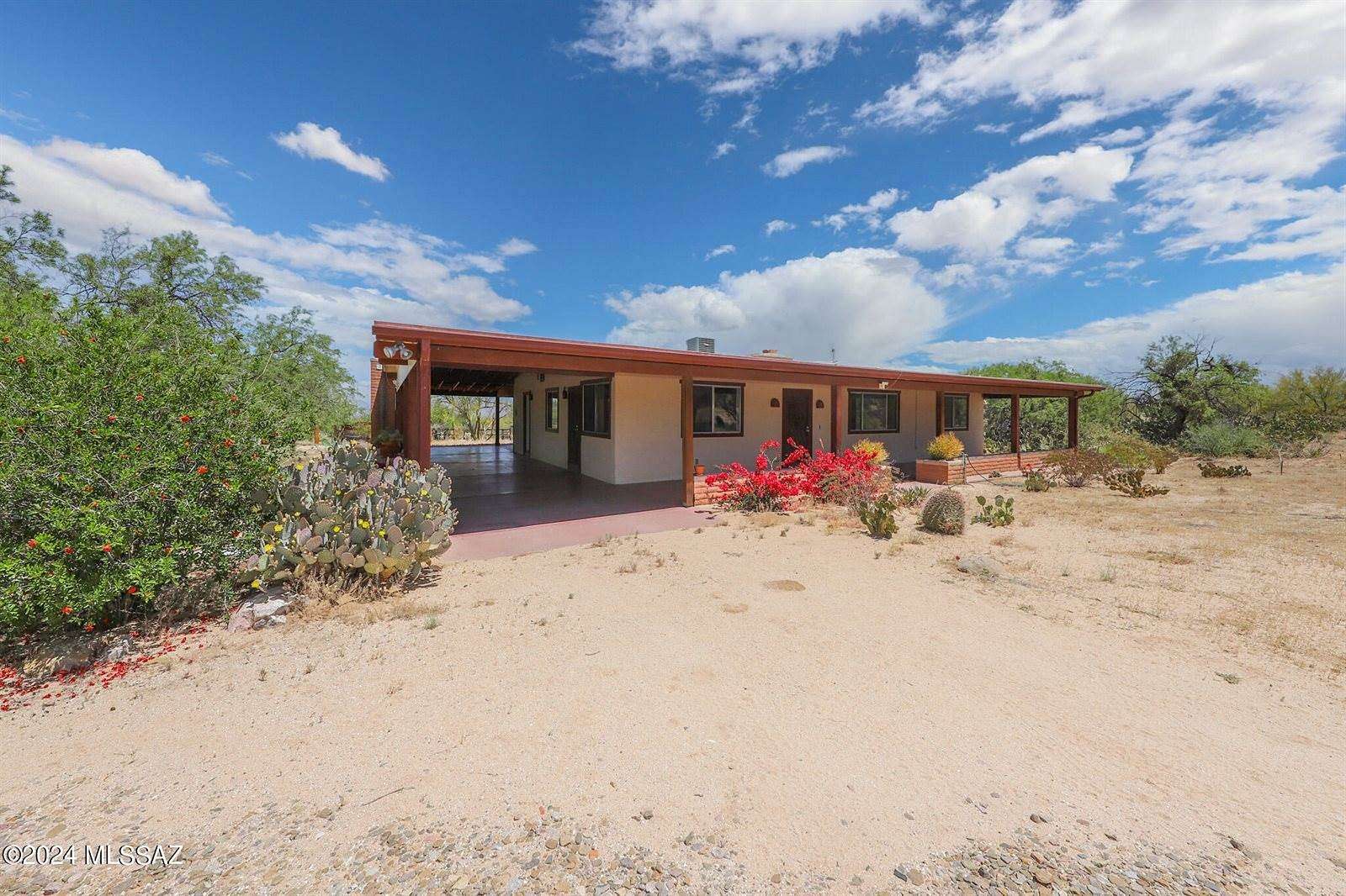 4.6 Acres of Residential Land with Home for Sale in Tucson, Arizona
