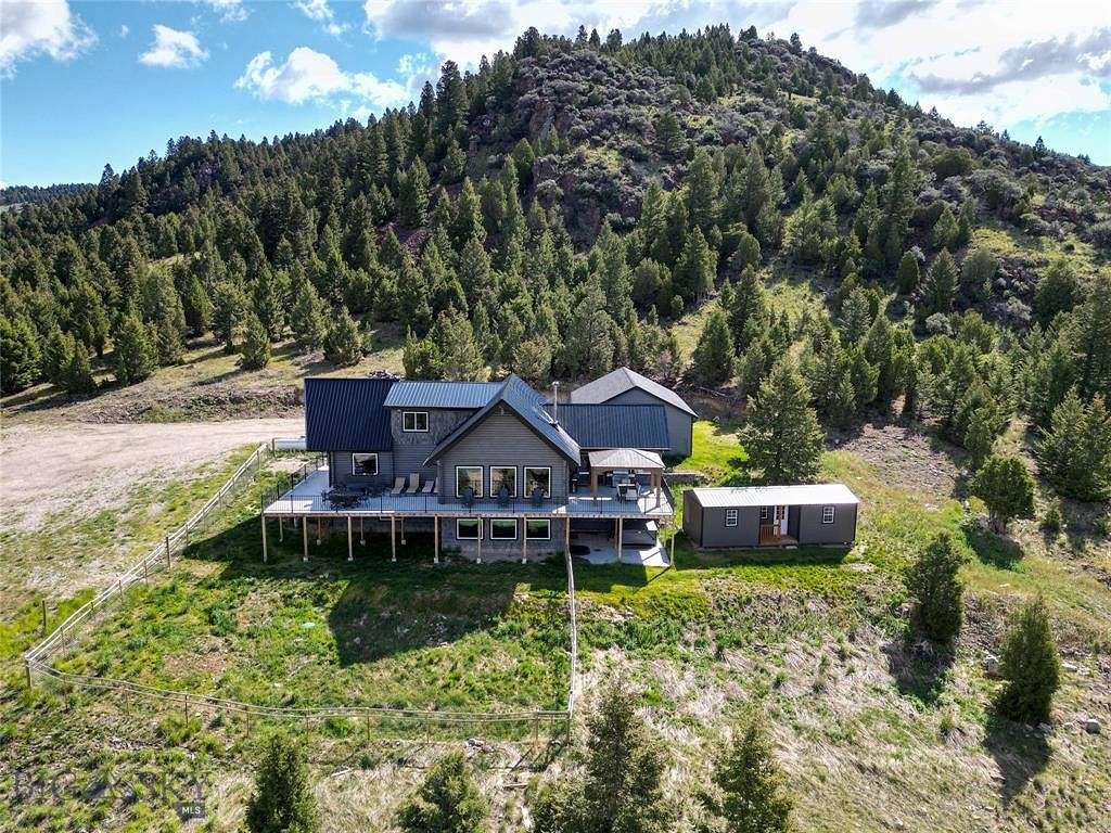 43.83 Acres of Recreational Land with Home for Sale in Butte, Montana