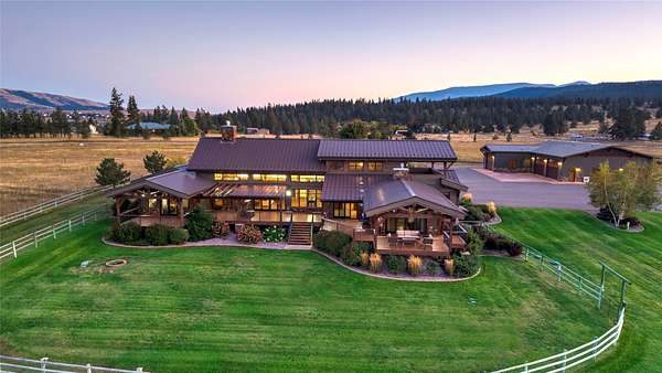 91.8 Acres of Recreational Land with Home for Sale in Missoula, Montana