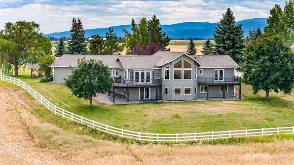 14.4 Acres of Land with Home for Sale in Kalispell, Montana