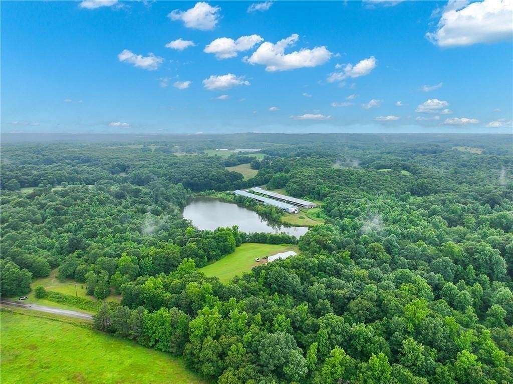 28 Acres of Agricultural Land with Home for Sale in Royston, Georgia