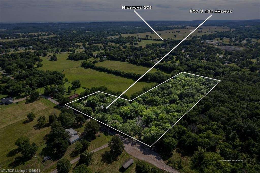 4.011 Acres of Residential Land for Sale in Bonanza, Arkansas