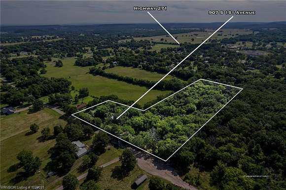 4.011 Acres of Residential Land for Sale in Bonanza, Arkansas