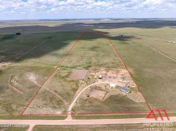 62.08 Acres of Agricultural Land with Home for Sale in Gillette, Wyoming