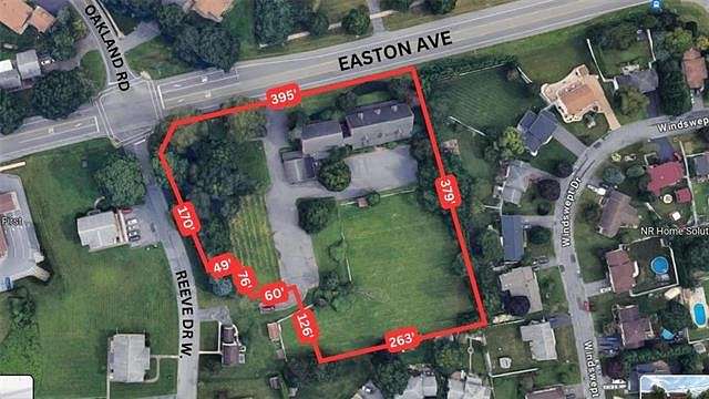 3.1 Acres of Improved Commercial Land for Sale in Bethlehem, Pennsylvania