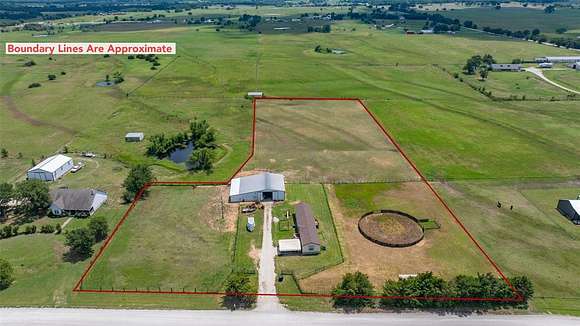 4.68 Acres of Residential Land with Home for Sale in Gainesville, Texas