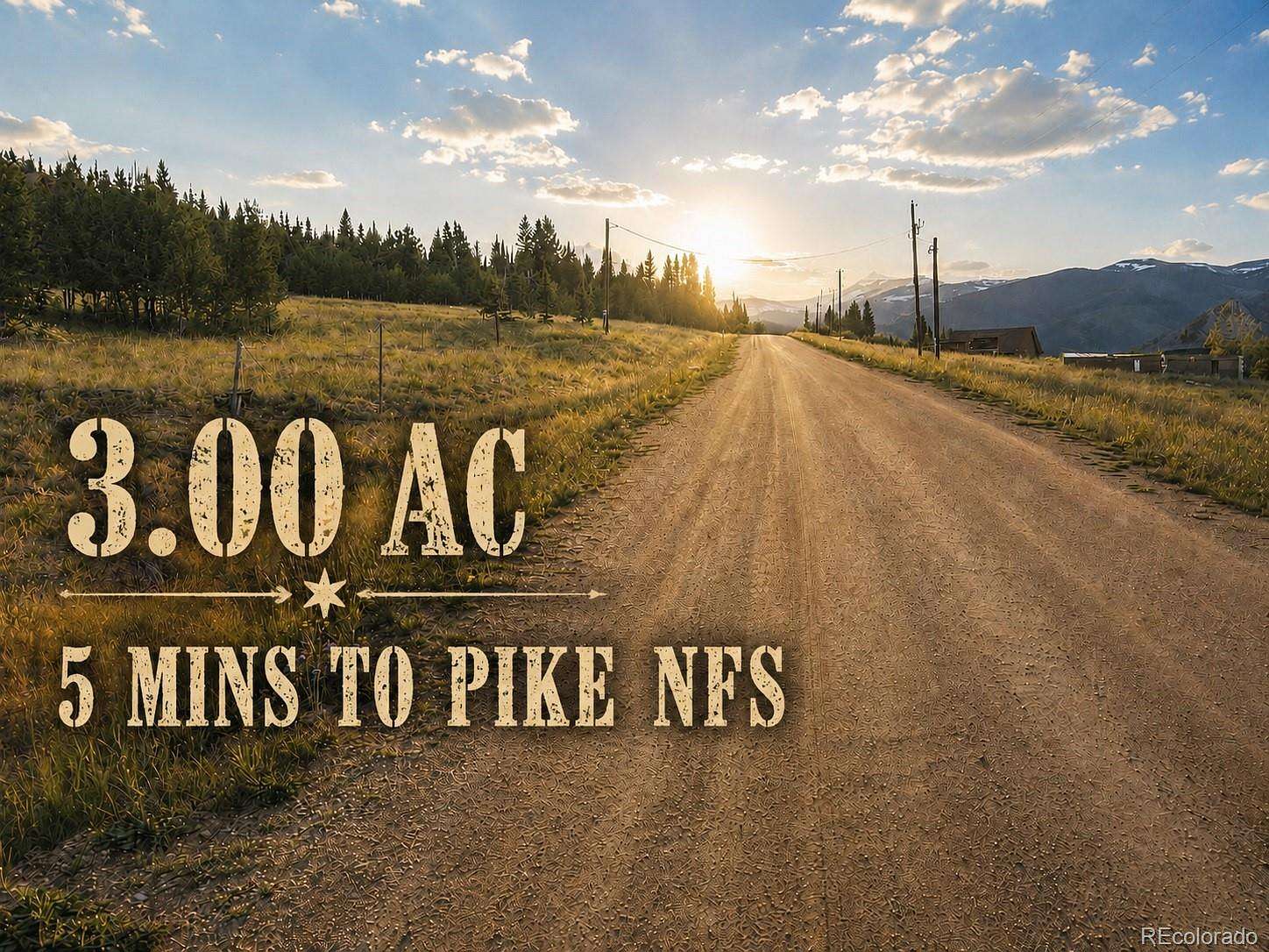 3 Acres of Residential Land for Sale in Jefferson, Colorado