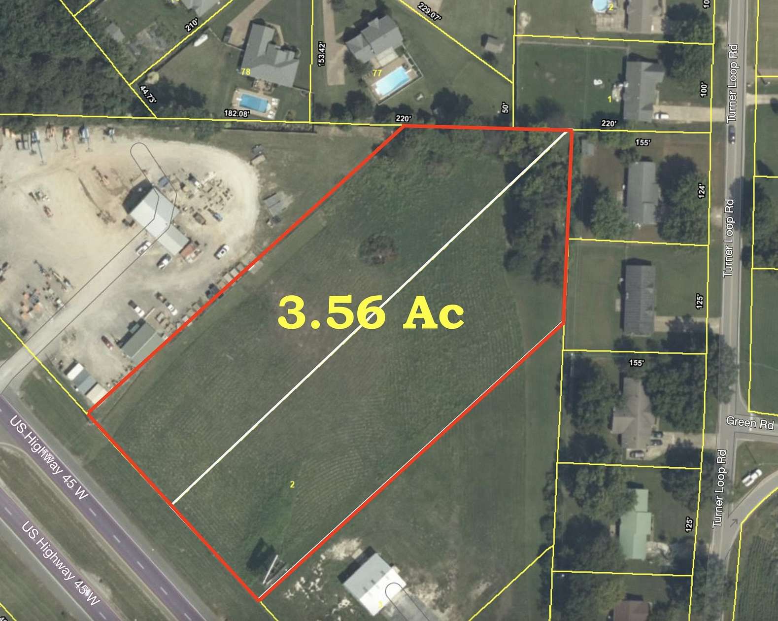 3.56 Acres of Commercial Land for Sale in Jackson, Tennessee
