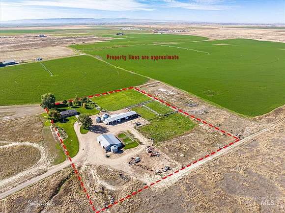 5.44 Acres of Land with Home for Sale in Paul, Idaho
