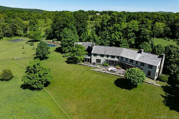 21.19 Acres of Recreational Land with Home for Sale in Salisbury, Connecticut