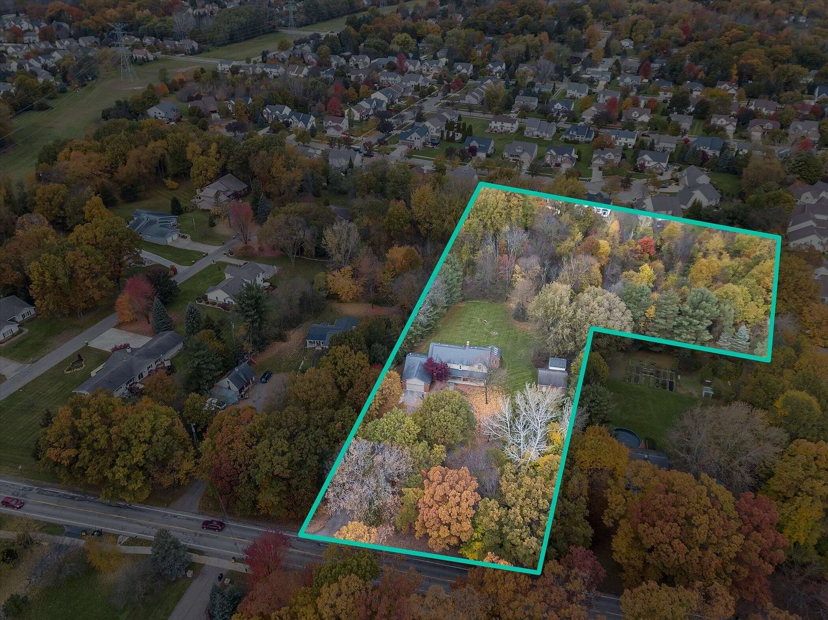 3.33 Acres of Residential Land with Home for Sale in Wixom, Michigan