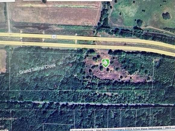 20.68 Acres of Commercial Land for Sale in Grand Saline, Texas