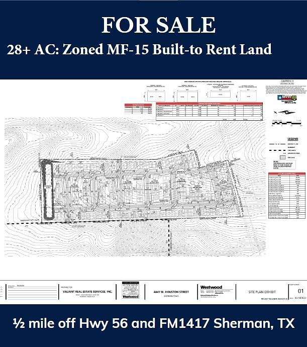 28.665 Acres of Land for Sale in Sherman, Texas