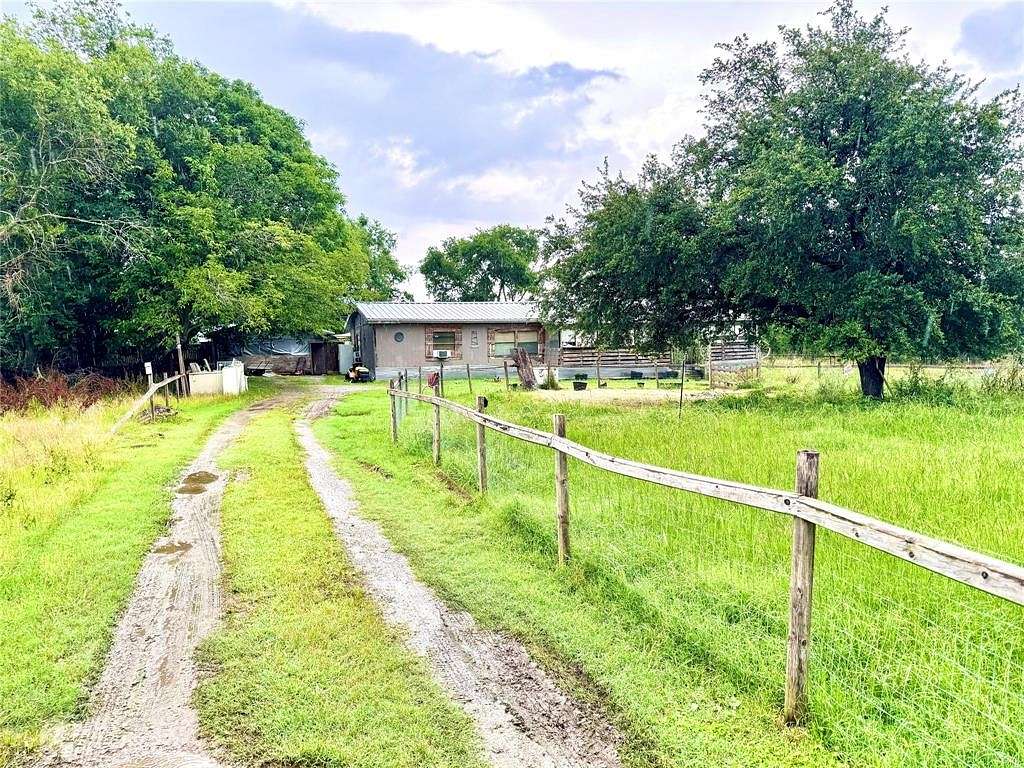 2 Acres of Residential Land with Home for Sale in Wortham, Texas