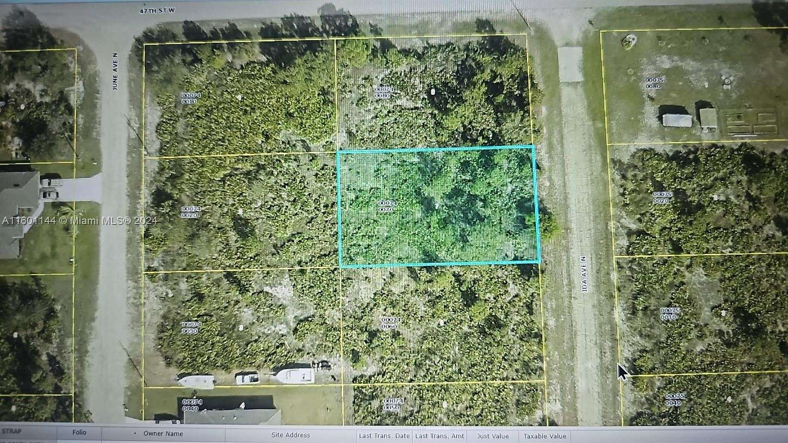 0.248 Acres of Residential Land for Sale in Lehigh Acres, Florida