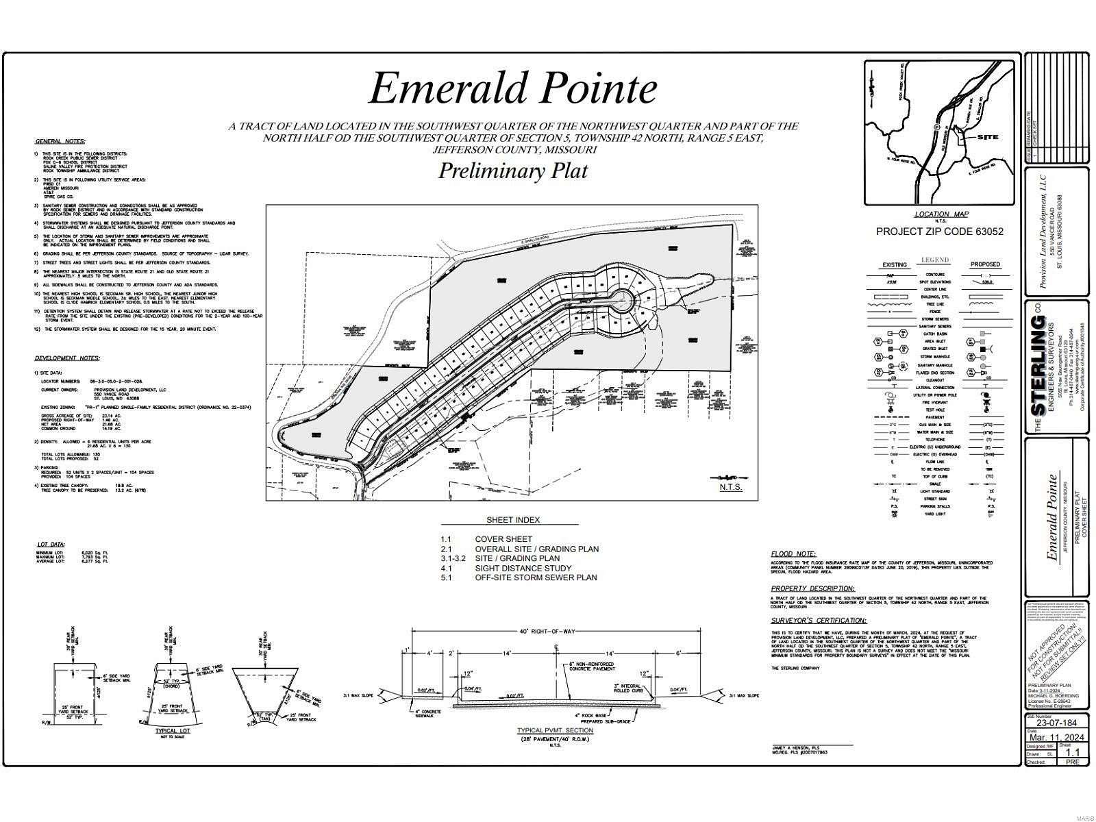 23.099 Acres of Land for Sale in Imperial Township, Missouri