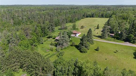 6.07 Acres of Residential Land with Home for Sale in Crooked Lake Township, Minnesota