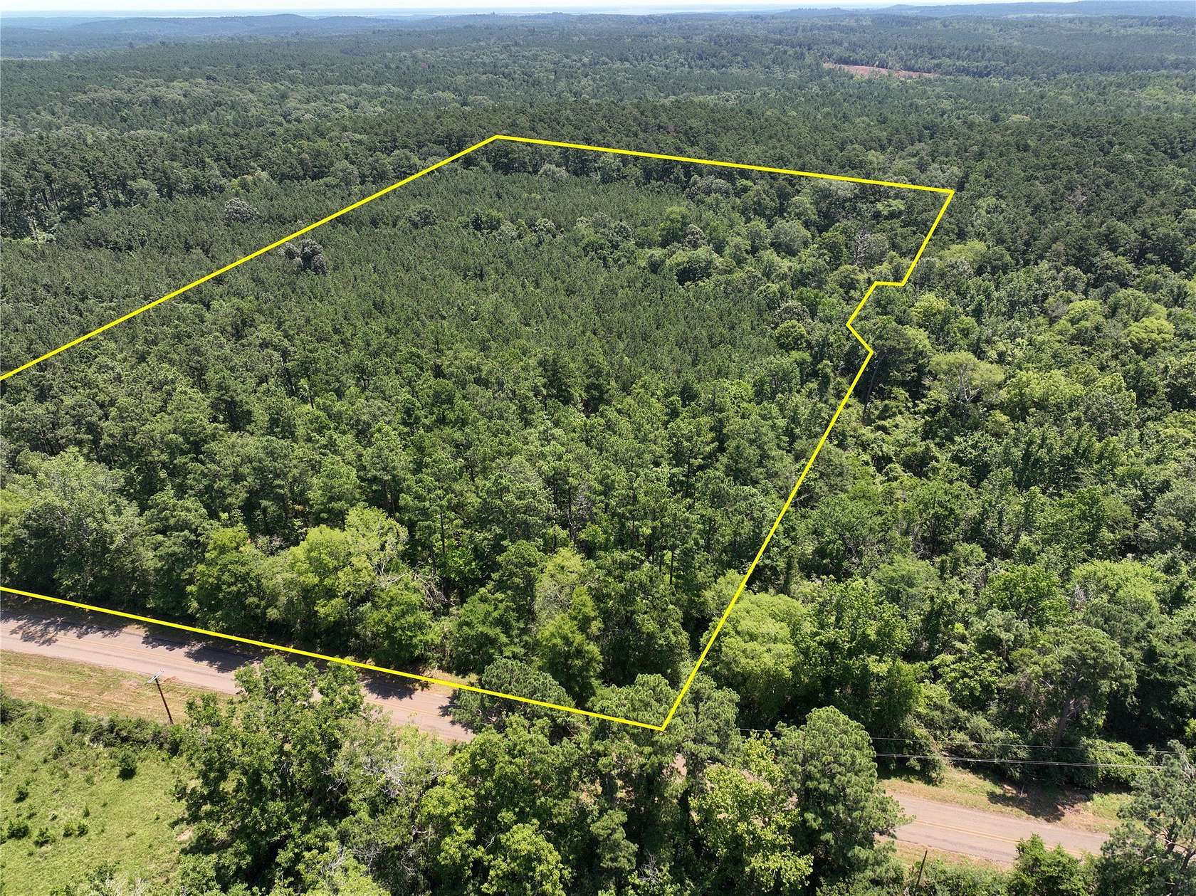 16.9 Acres of Land for Sale in Geneva, Texas