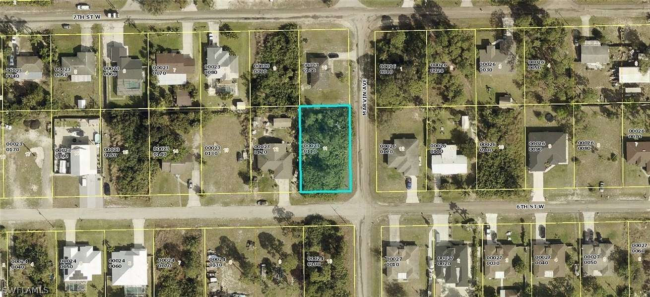 0.265 Acres of Residential Land for Sale in Lehigh Acres, Florida