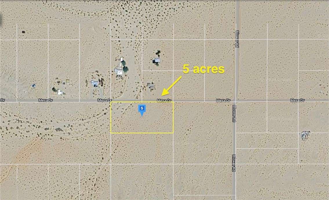 5 Acres of Land for Sale in Twentynine Palms, California