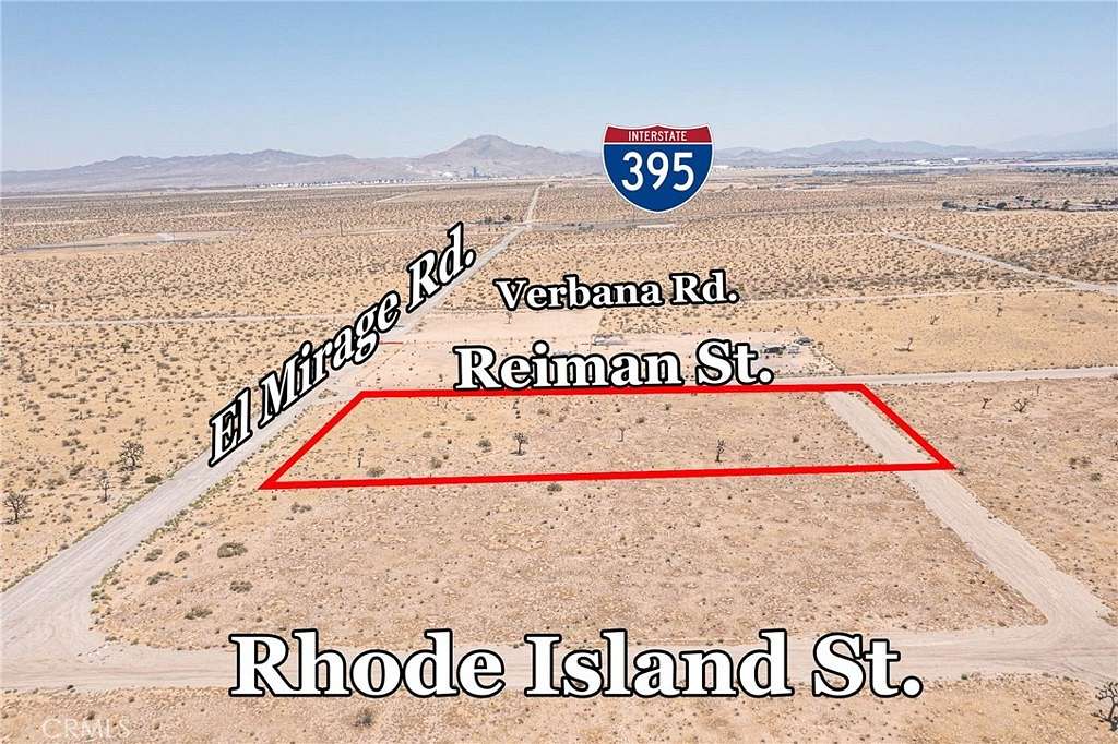 4.13 Acres of Commercial Land for Sale in Adelanto, California